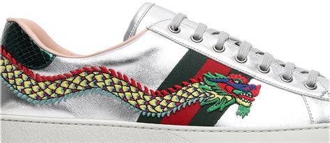 gucci 473765 ace|gucci silver dragon embroidery.